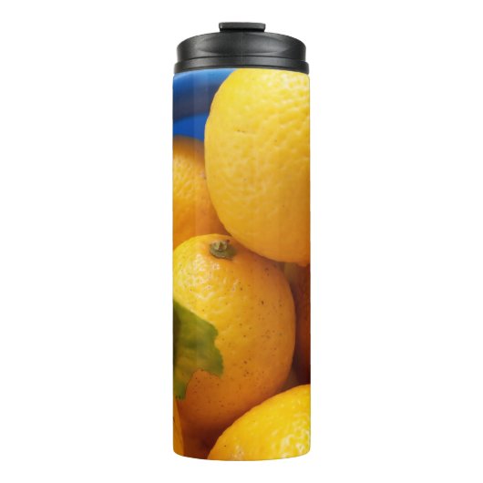 Yellow Florida Lemons Thermosbeker (Voorkant)