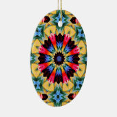 Yellow Flower Abstract Ornament (Rechts)