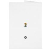 Yellow Flower Address Change Kaart (Achterkant)