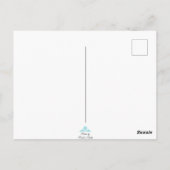 Yellow Flower- Blank Folded Greeting Card Briefkaart (Achterkant)