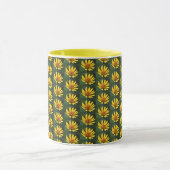 Yellow Flower Foto Mok (Midden)