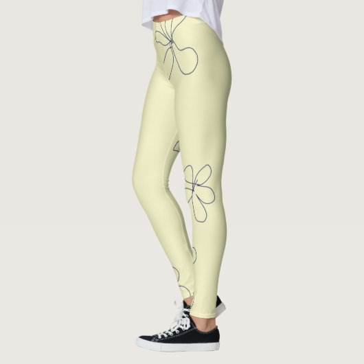 yellow flower leggings (Links)