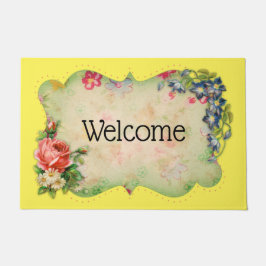  Yellow Flower Lijst Welkomstmat Deurmat