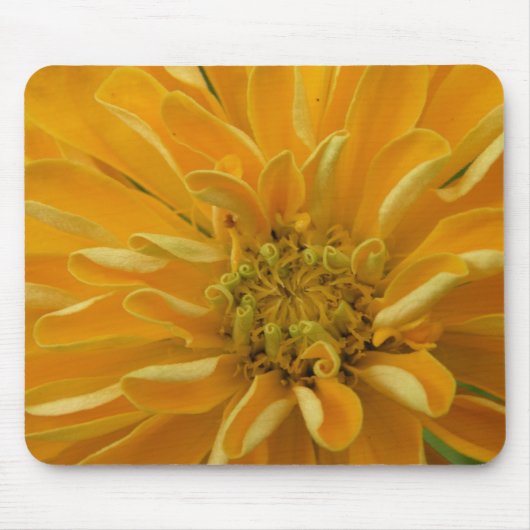 Yellow Flower Mousepad Muismat (Voorkant)