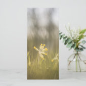Yellow Flower Natuur fotokaart (Staand voorkant)