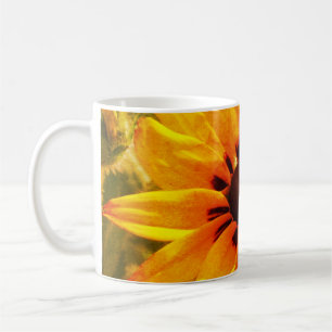 Yellow Flower Photo Classic Mok