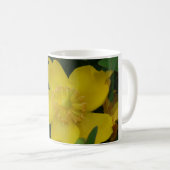 Yellow Flower Photo Classic Witte Mok (Voorkant rechts)