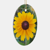 Yellow Flower Photo Ornament (Rechts)