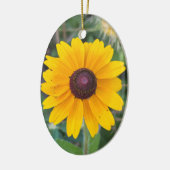 Yellow Flower Photo Ornament (Links)