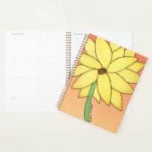 Yellow Flower Planner (Display)