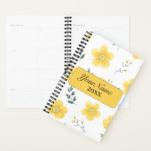 Yellow Flower Planner (Display)