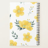 Yellow Flower Planner (Achterkant)