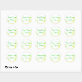 Yellow Flower Stickers (Vel)
