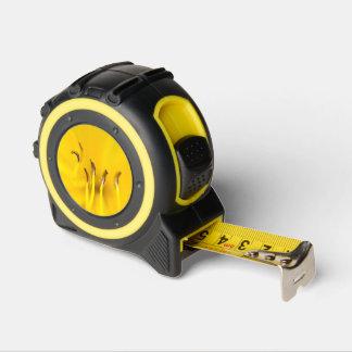 Yellow Flower Tape Measure Rolmaat
