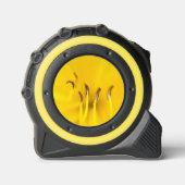 Yellow Flower Tape Measure Rolmaat (Voorkant)
