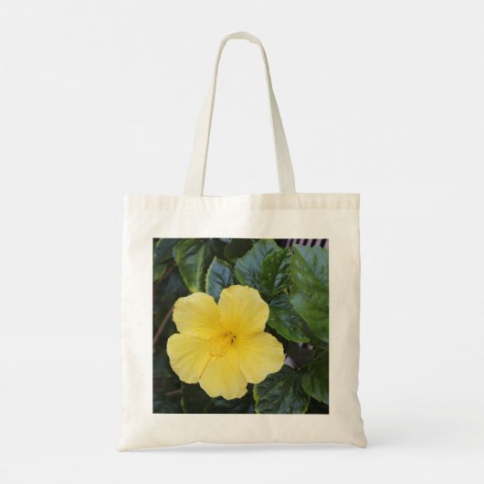 Yellow Flower Tote Bag (Achterkant)