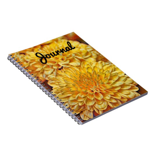 Yellow Flowers Art Journal-Notitieboek Notitieboek (Rechterzijde)