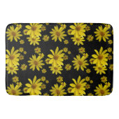 Yellow Flowers Badmat (Voorkant)