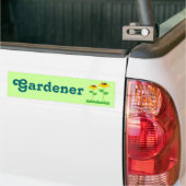 Yellow Flowers Bumpersticker (Op Truck)