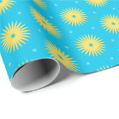 Yellow Flowers Cadeaupapier (Rol Hoek)