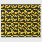 Yellow Flowers Cadeaupapier (Vlak)