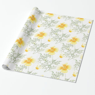 Yellow Flowers Cadeaupapier