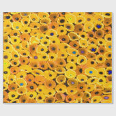 yellow flowers cadeaupapier (Vlak)