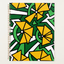 Yellow Flowers Doodle Art
