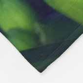 Yellow Flowers Fleece Deken (Hoek)