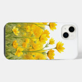 Yellow Flowers iPhone Hoesje (Achterkant horizontaal)