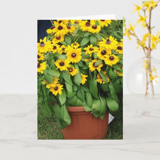 Yellow Flowers Kaart (Gele Bloem)