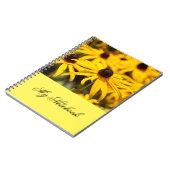 Yellow Flowers Notitieboek (Linkerzijde)
