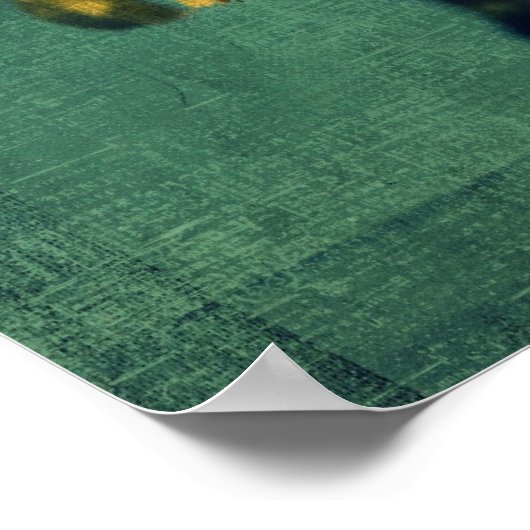 Yellow Flowers Poster (Hoek)