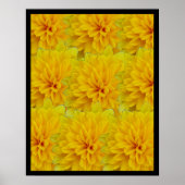 Yellow Flowers Poster (Voorkant)