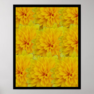 Yellow Flowers Poster