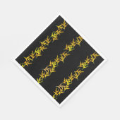Yellow Flowers Servet (Hoek)