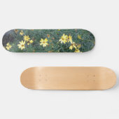 Yellow Flowers Skateboard (Horizontaal)