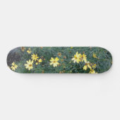 Yellow Flowers Skateboard (Horizontaal)
