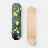 Yellow Flowers Skateboard (Voorkant)