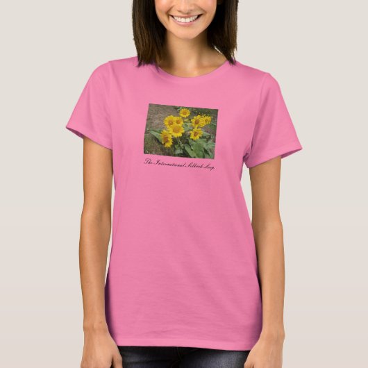Yellow Flowers T-shirt (Voorkant)