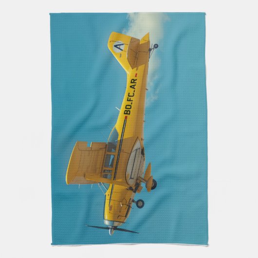 yellow flyer high theedoek (Verticaal)