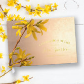 Yellow Forsythia Celebration of Life Memorial Gastenboek