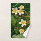 Yellow Frangipani Handdoek (Handdoek)