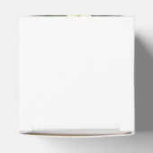 Yellow Frangipani Plumeria Wedding Bedankdoosjes (Bovenkant)