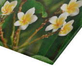 Yellow Frangipani Snijplank (Hoek)