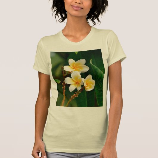 Yellow Frangipani T-shirt (Voorkant)
