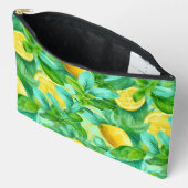 Yellow Fresh Lemons Waterverf Illustratie Etui (Open)