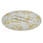 Yellow Fruit Lemons Make Lemonade Snijplank (Hoek)