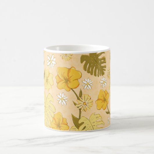 Yellow Garden Mug Koffiemok (Center)