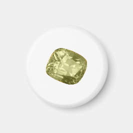 Yellow Gemstone Alexandriet Magneet